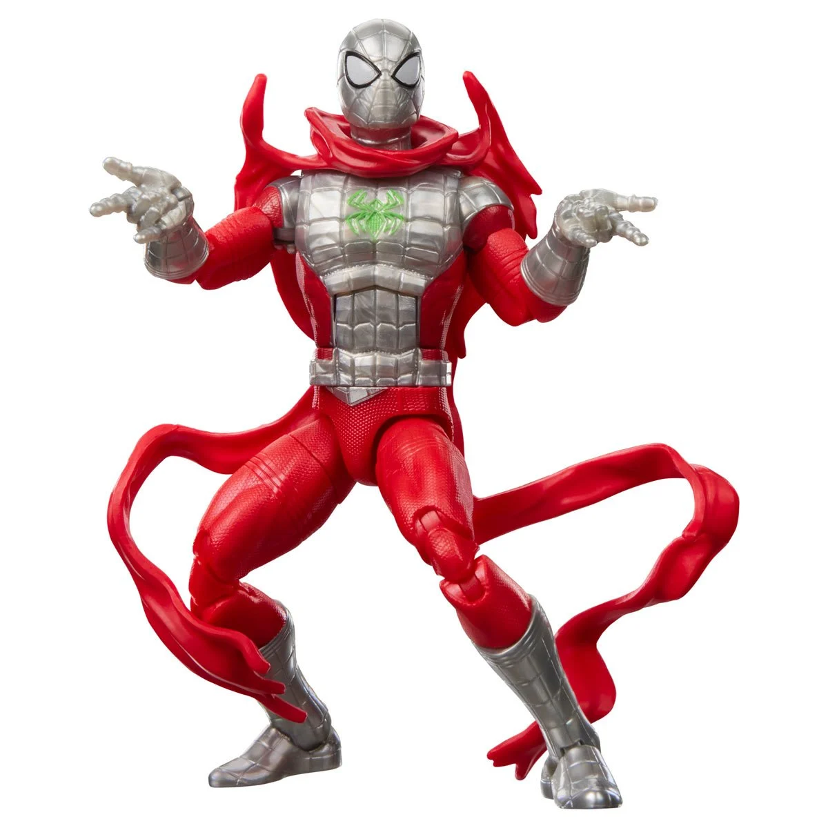 Marvel Legends Series Comics-Inspired Spider-Man (Doom Suit) 6-Inch Action Figure - Image 9